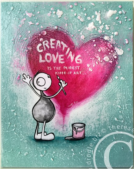 Creating love is the purest kind of art.